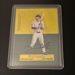 2025 Topps Archives Kyle Tucker Cubs 1964 Stand Ups SP Rare 64SU-23